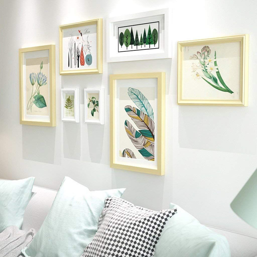 2018 Mixed Colors Photo Frame Wall Gallery Kit Includes Frames 2018 Mixed Colors Photo Frame Wall Gallery Kit Includes Frames Hanging Template Art Painting Core Color White Wood From Gcz1688