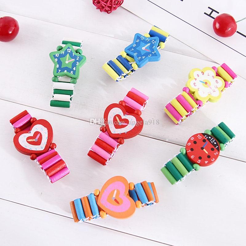 Children Wooden Toys Watches Kids Play Watch Clock Bracelets Cartoon Children Wooden Toys Watches Kids Play Watch Clock Bracelets Cartoon Baby C4570 Jewery Little Girls Jewelry From Greatbaby888 0 44 Dhgate Com
