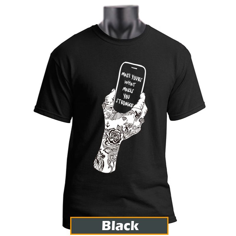 super cool printed t shirt make yours what makes you stronger t shirts to make