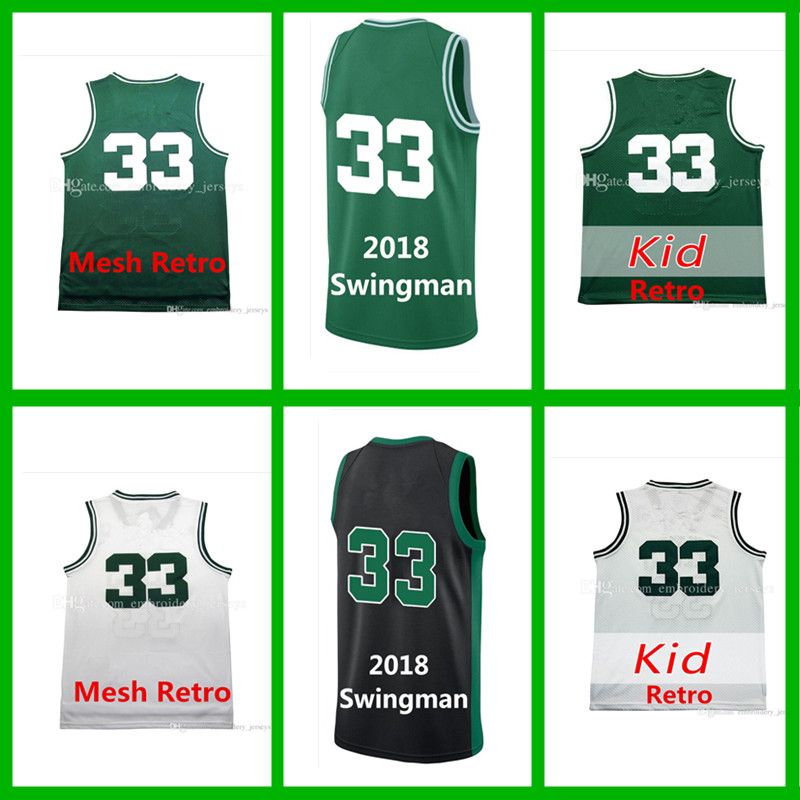 2020 Retro Men #33 Basketball Jersey Mesh Youth Jerseys Cheap Sales 100