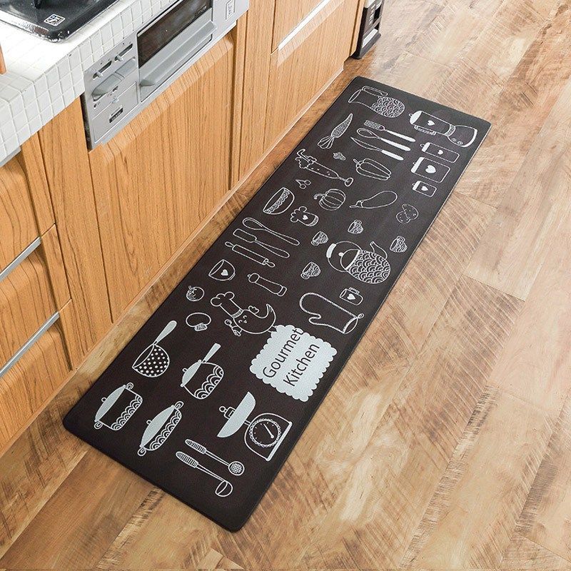 Großhandel Cartoon Print Fußmatte Teppiche Küche Teppich Rutschfeste ... Großhandel Cartoon Print Fußmatte Teppiche Küche Teppich Rutschfeste ...