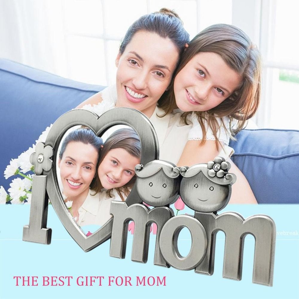 Lovely Cute Design Desktop Photo Frames Durable Metal Picture Lovely Cute Design Desktop Photo Frames Durable Metal Picture Holder Home Decoration Best Birthday Gift