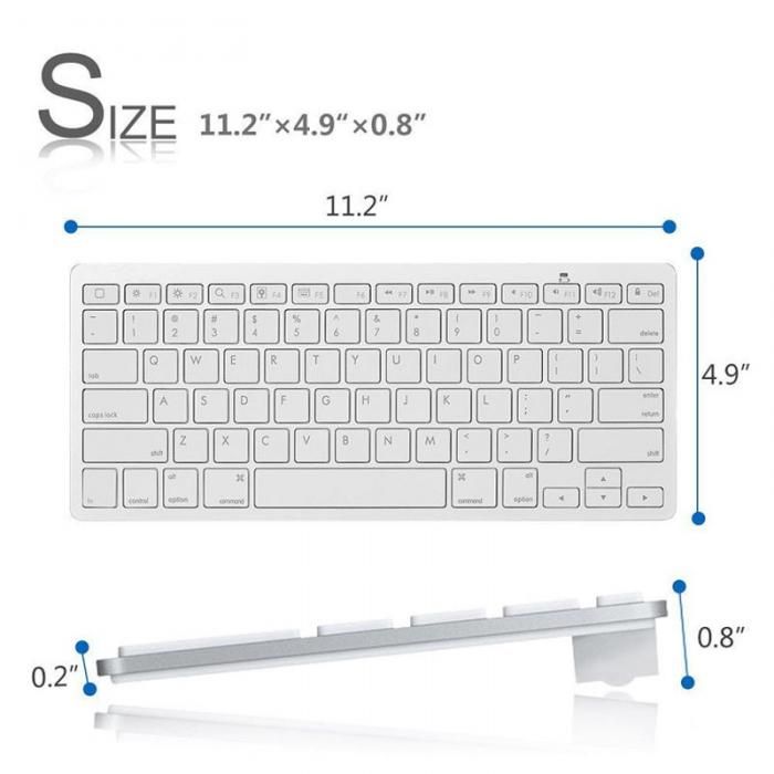 Wireless bluetooth keyboard for android tablet