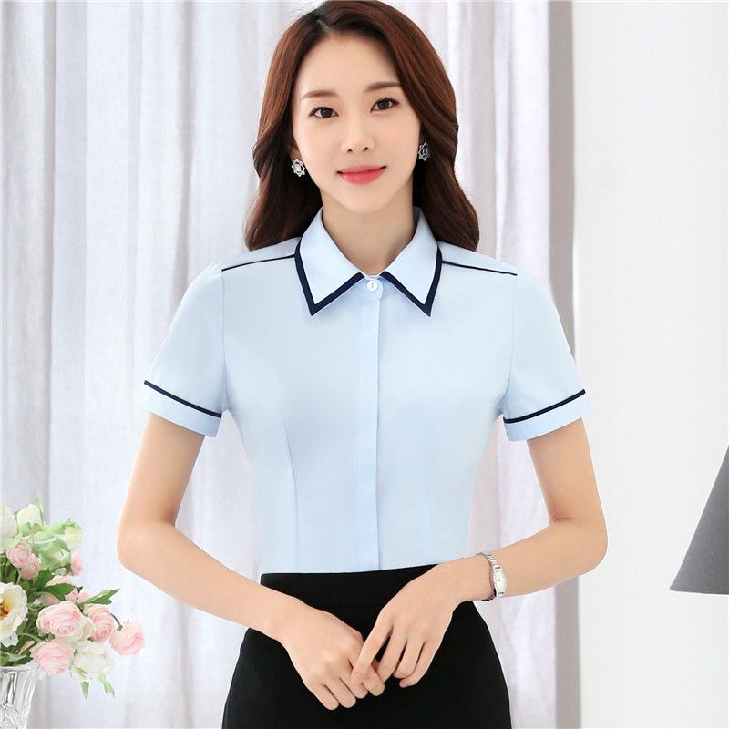 Compra Estilos OL Formales Blusas Camisas Para Damas Oficina Ropa De  Trabajo Blusas Femeninas Blusas Ropa Femenina Elegante Blanco Barato |  Entrega Rápida Y Calidad | Es.Dhgate
