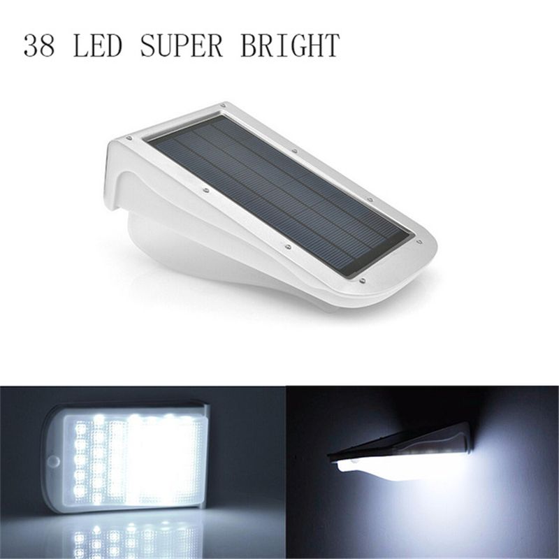 2019 Highlight Pir Solar Power Led 3w Wall Lamp 38 Leds Lights 2019 Highlight Pir Solar Power Led 3w Wall Lamp 38 Leds Lights Light Ray Motion Sound Sensor Outdoor Path Garden Floodlight From Ok360