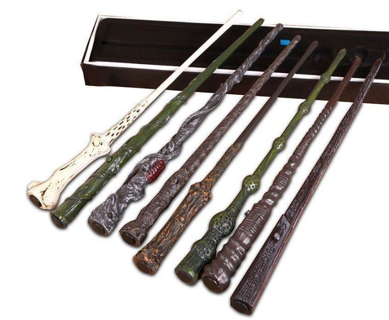 LED Light Up Harry Potter Magic Wand Lightup Hermione Voldermort Magic