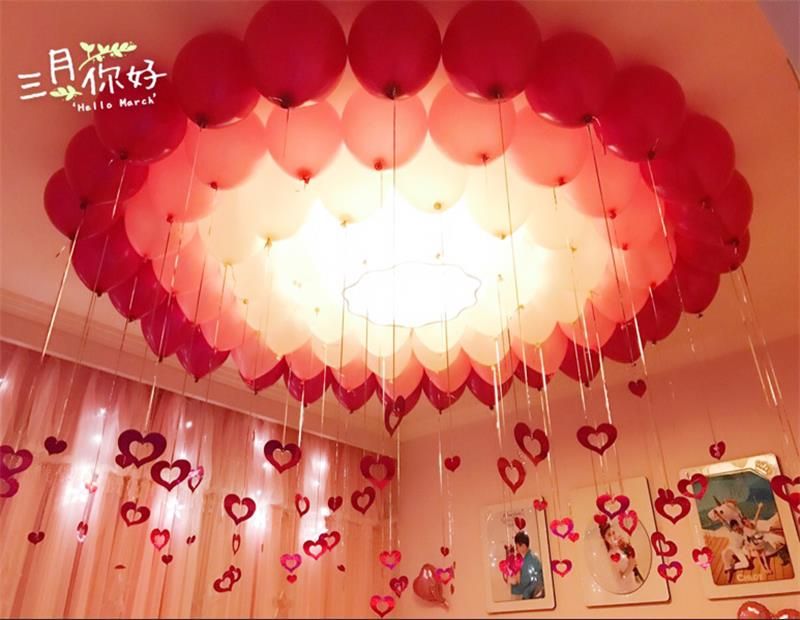 Wholesale 2018 Party Colorful Cheap Wedding Balloon 10 Inch