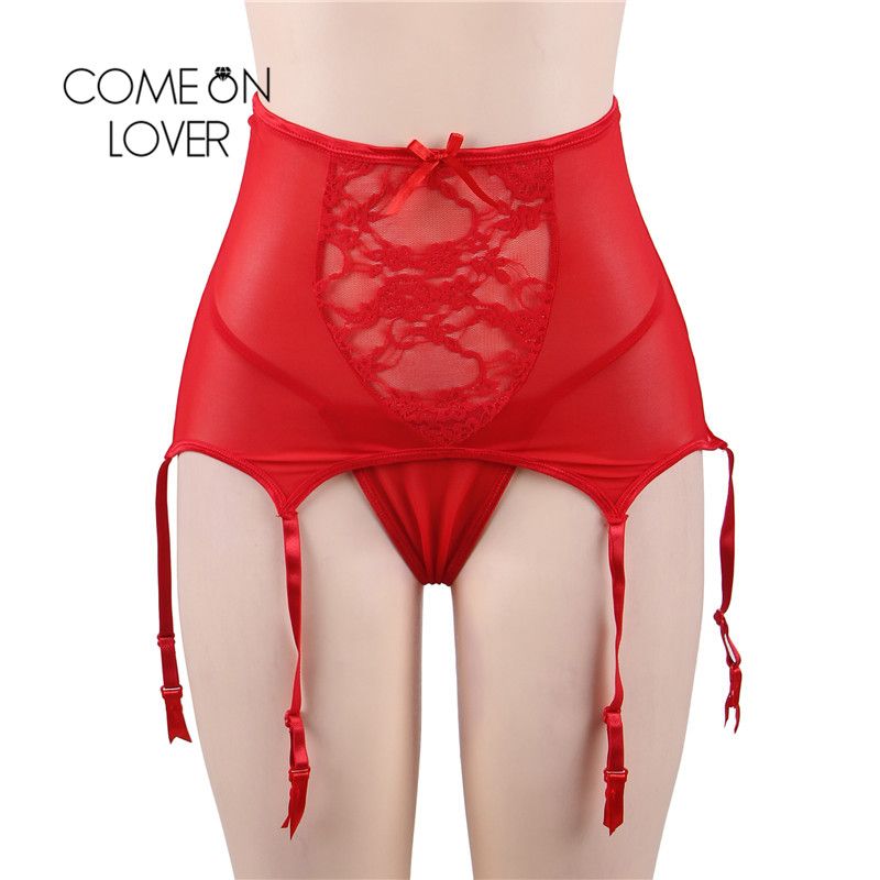 2021 Comeonlover Wedding Garters Bridal High Waist Suspenders Women