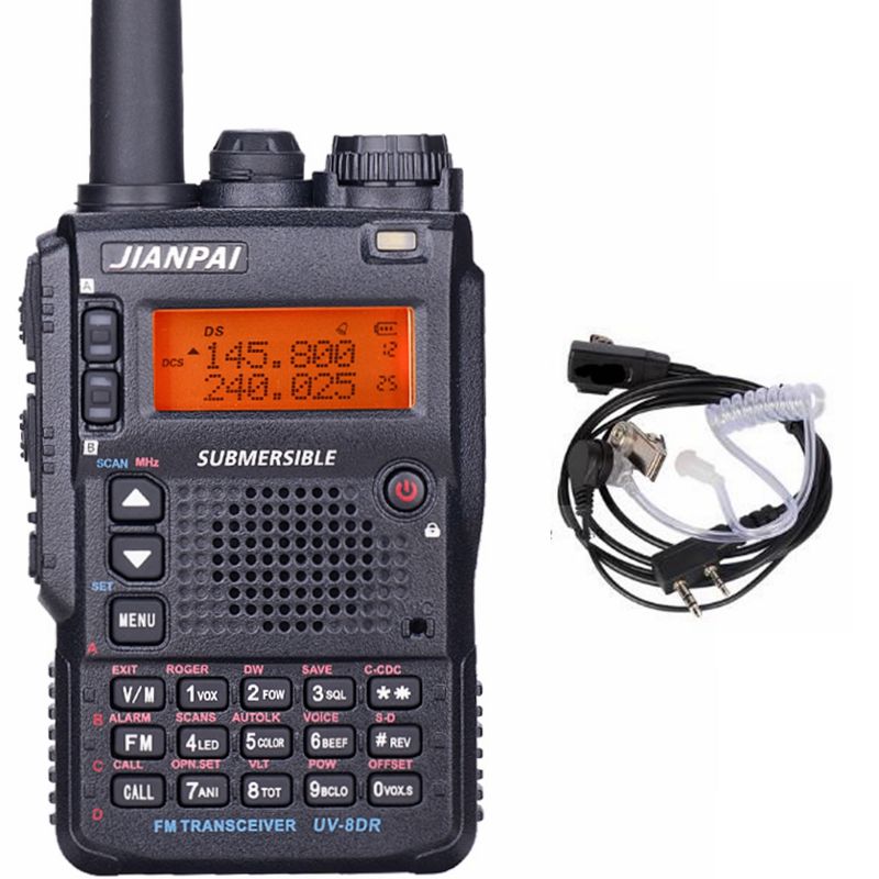 UV 8DR Two Way Radio Long Distance 136 174/400 520mhz Portable Ham CB Radio Transceiver With