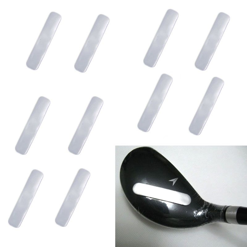 10pcs Weighted Lead Tape Add Swing Weight For Golf Clubs Tennis Racket Iron Putter