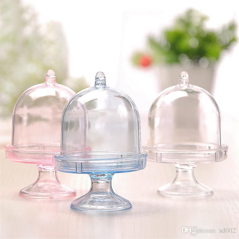 plastic transparent candy boxes