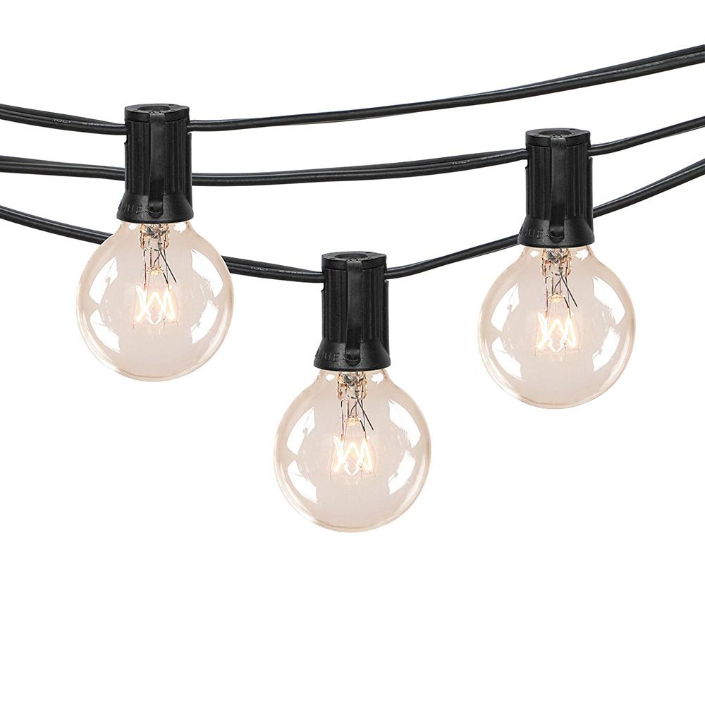 Led String Bulb 7 65m G40 25 Leds Clear Globe Lights Led String Bulb 7 65m G40 25 Leds Clear Globe Lights Waterproof Hanging Edison Light Bulbs For Outdoor Porch Decor