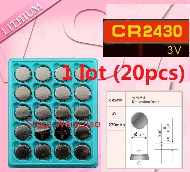 1 Cr2430 3v Lithium Li Ion Button Cell Battery Cr 2430 3 Volt Li Ion Coin Batteries Tray Package Electronic Cigarettes Battery Voltage Cigarette Electronique From Weixcliao1 18 39 Dhgate Com