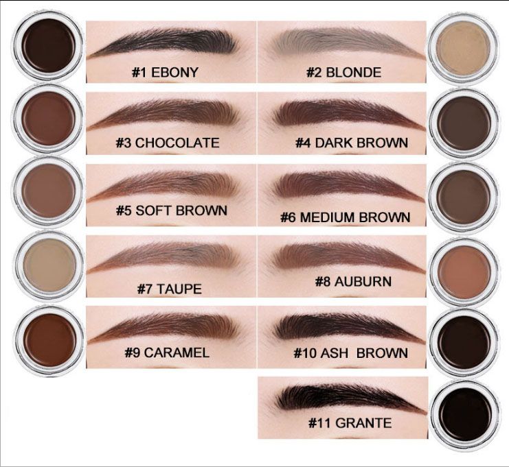 In Stock ! New Eyebrow Enhancers Pomade Waterproof Makeup Eyebrow 4g