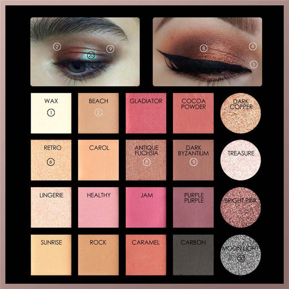 For Focallure Handmade Box Multi Purpose Eye Shadow Tray FA48 Eye For Focallure Handmade Box Multi Purpose Eye Shadow Tray FA48 Eye