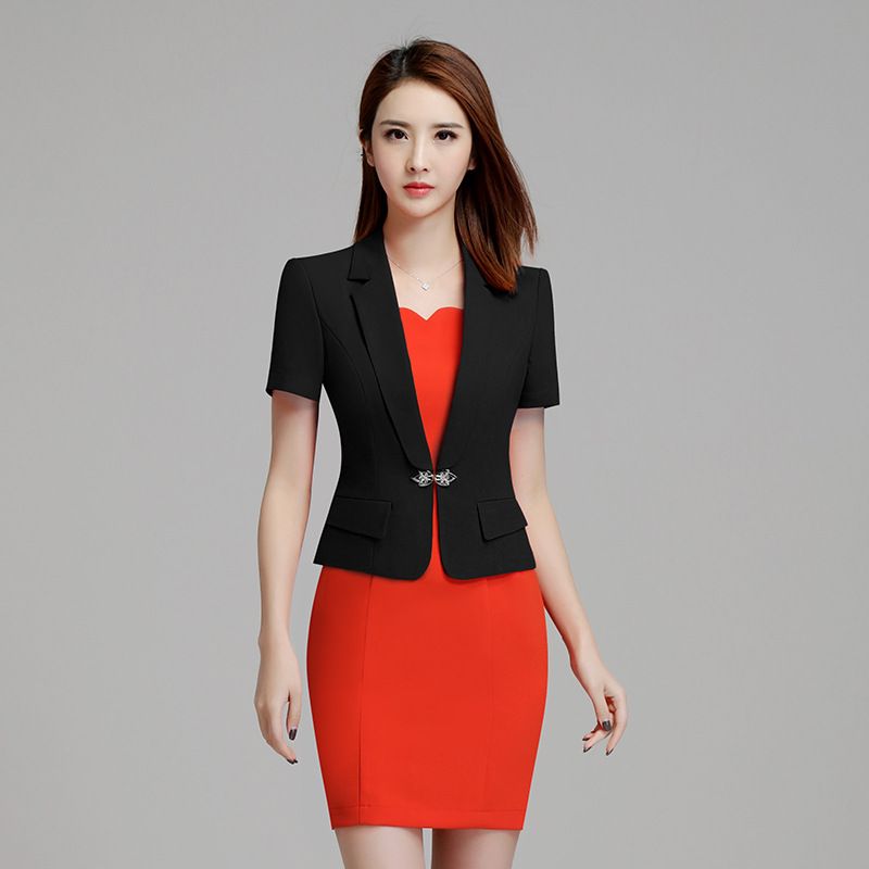 New Light Pink fashion womens business suits ladies