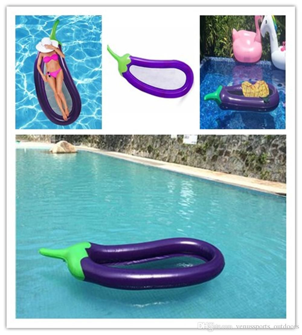 Pool Lounger Float Inflatable Raft Bed Swimming Pool Air Floating