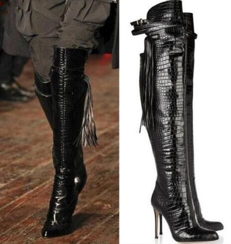 alligator boots womens