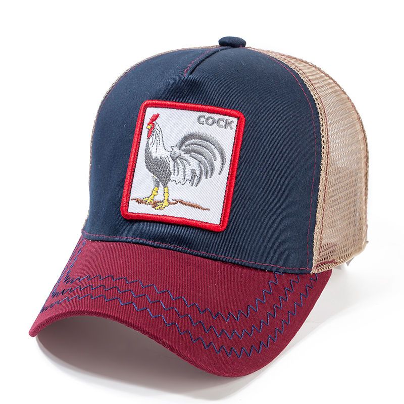 High Quality 12 Styles Animals Baseball Cap Cotton Breathable Mesh