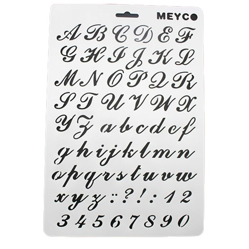 2019 good quality numeral letter fondant cake tools number cake number cake template