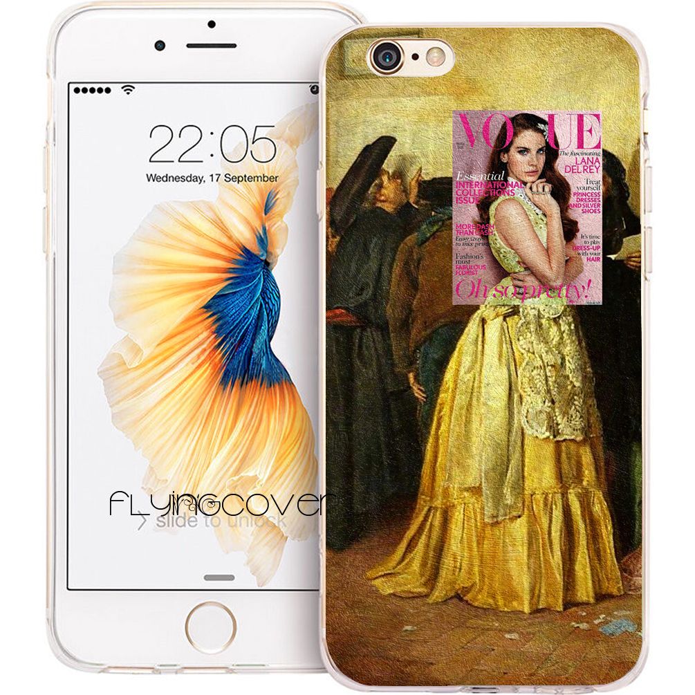 Fundas Lana Del Rey Tumblr Cases For Iphone 10 X 7 8 Plus 5s 5
