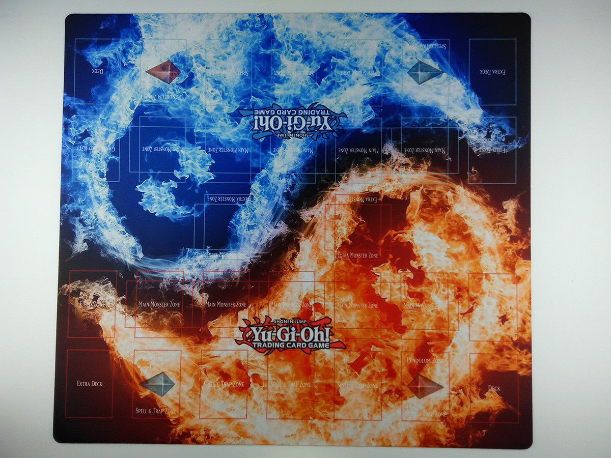 YuGiOh 2Player Duel Battlefield Master Rule 4 Link Custom Playmat TCG