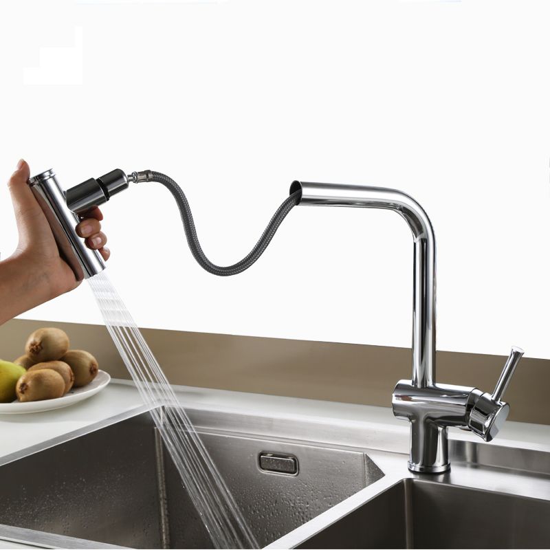 discount 2 functions pull out kitchen faucet sink mixer faucets pull down dual sprayer nozzle hot cold mixer water taps chrome finished from china dhgate - Pull Out Kitchen Faucet discount 2 functions pull out kitchen faucet sink mixer faucets pull down dual sprayer nozzle hot cold mixer water taps chrome finished from china dhgate - Pull Out Kitchen Faucet