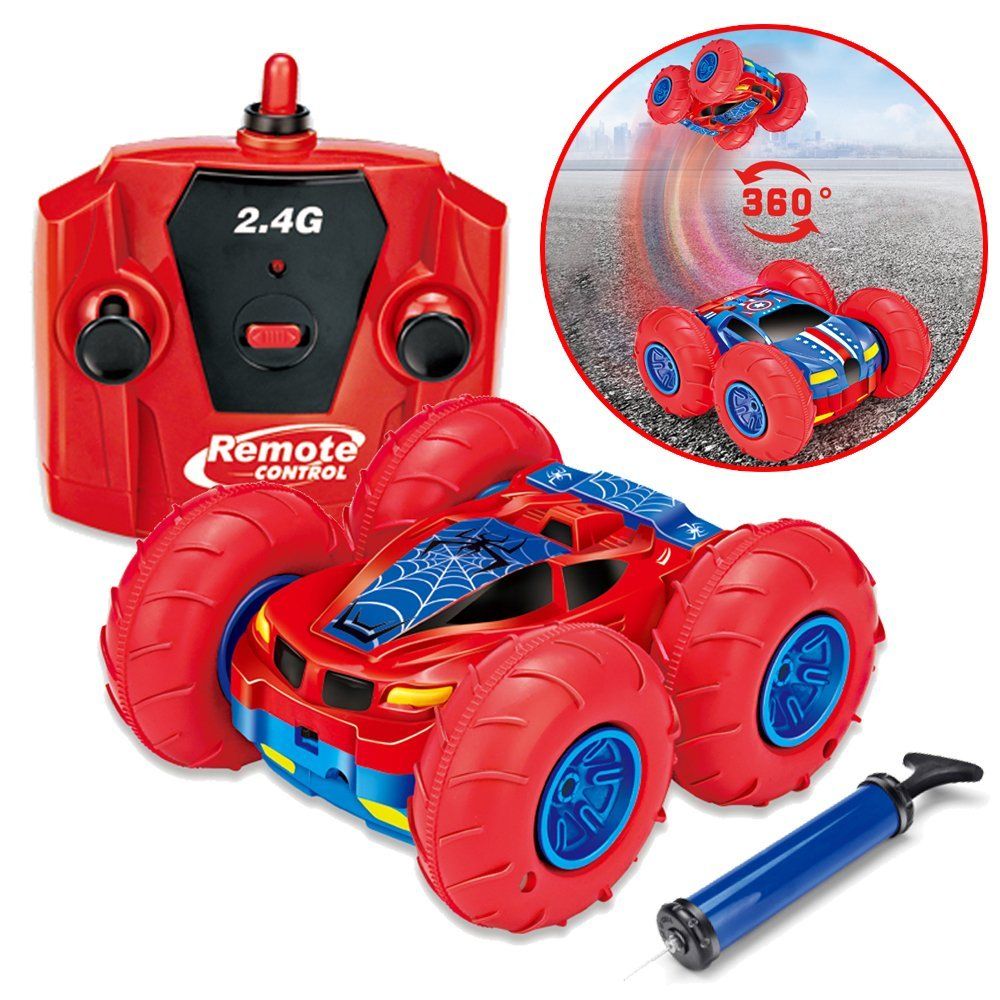 Stunt Car Remote Control Car J DEAL Double Sided 4WD RC Car With