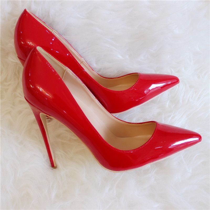 Casual Femmes Hauts Photo Sneakers Bout Pointu Rouge Chaussures Mode Véritable Pompes Bottes 100Vraie Anx Verni Designer Talons Cuir Dustbag wOZiuTPXlk