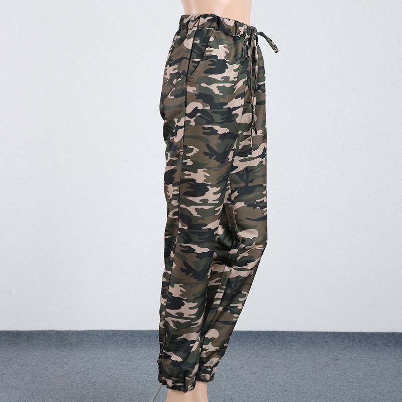 Acquistare Pantaloni Mimetici Donna Pantaloni Tascabili Causali Femminili Pantaloni  Militari Pantaloni Allentati Harem Army Women 5size Economico | Consegna  Veloce E Qualità | DHgate Italy