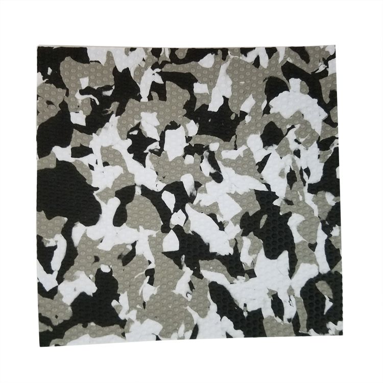 2020 TEAK Floor Camo Embossed Sheet Synthetic Floor Mats Camouflage