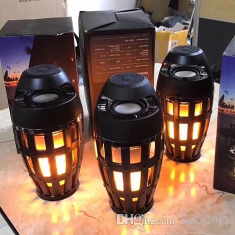 2018 Led Flame Lights With Bluetooth Speaker Outdoor Portable 2018 Led Flame Lights With Bluetooth Speaker Outdoor Portable Lamp Atmosphere Stereo Sound Waterproof Dancing From Klkled