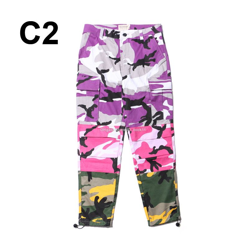 Acquista Patchwork Degli Uomini Di Modo Donne Joggers Pantaloni Mimetici  Mimetici Pantaloni Cargo In Stile Militare Baggy Trousers Hip Hop Usura  Streetwear Strada Two Tone A 19,12 € Dal Took11 | DHgate Italy