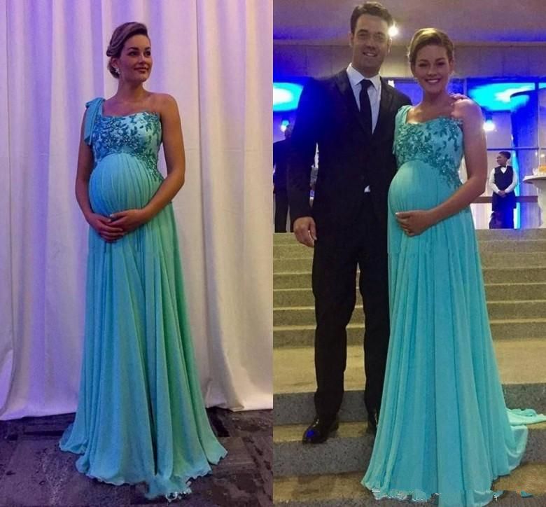pregnant evening gown