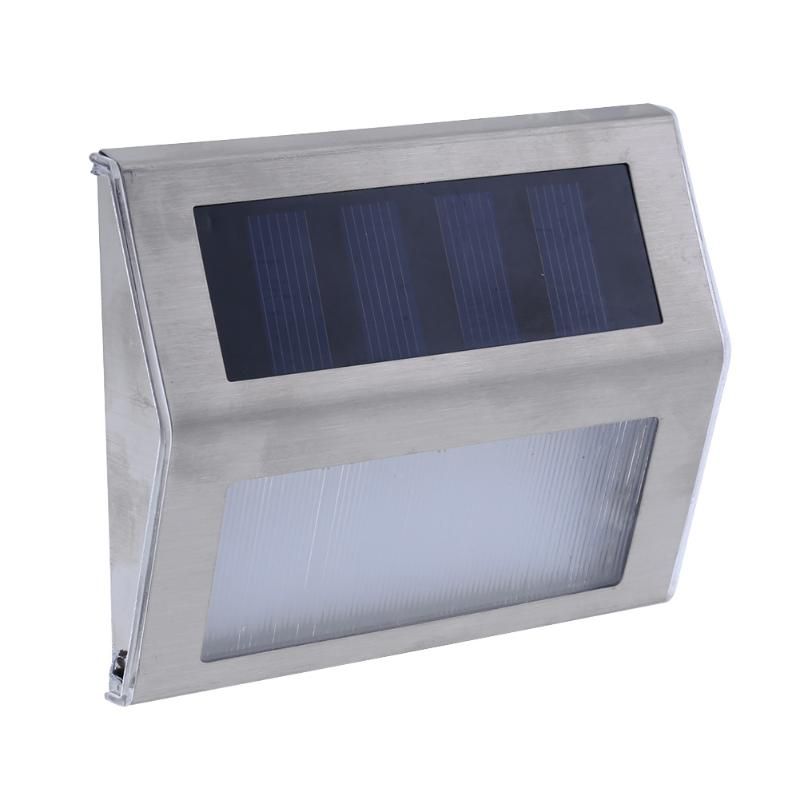 Outdoor Corner Lights Lighting Garden Wall Corner Light White 2018 3 Led Mini Solar Lights High Brightness Power Lamps