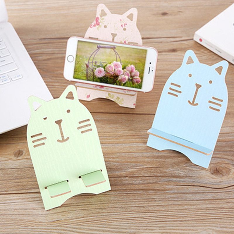 2018 Universal Phone Holder Wooden Mobile Stand Cute Creative 2018 Universal Phone Holder Wooden Mobile Stand Cute Creative Bear Cellphone Tablet Desk For From Therese 21 41 Dhgate Com