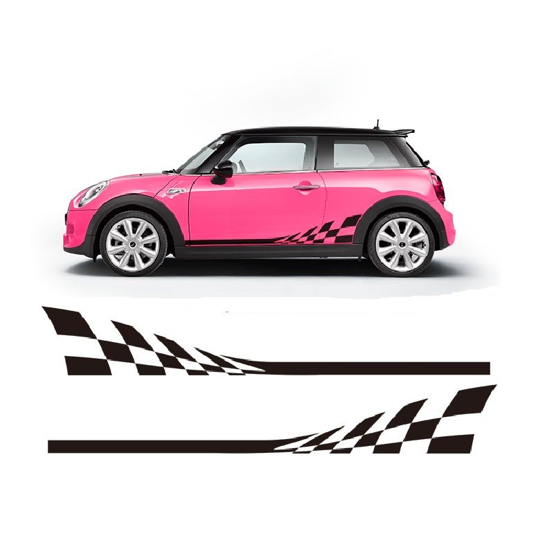 2019 Side Skirt Personalized Sticker Car Door Waist Line Sticker