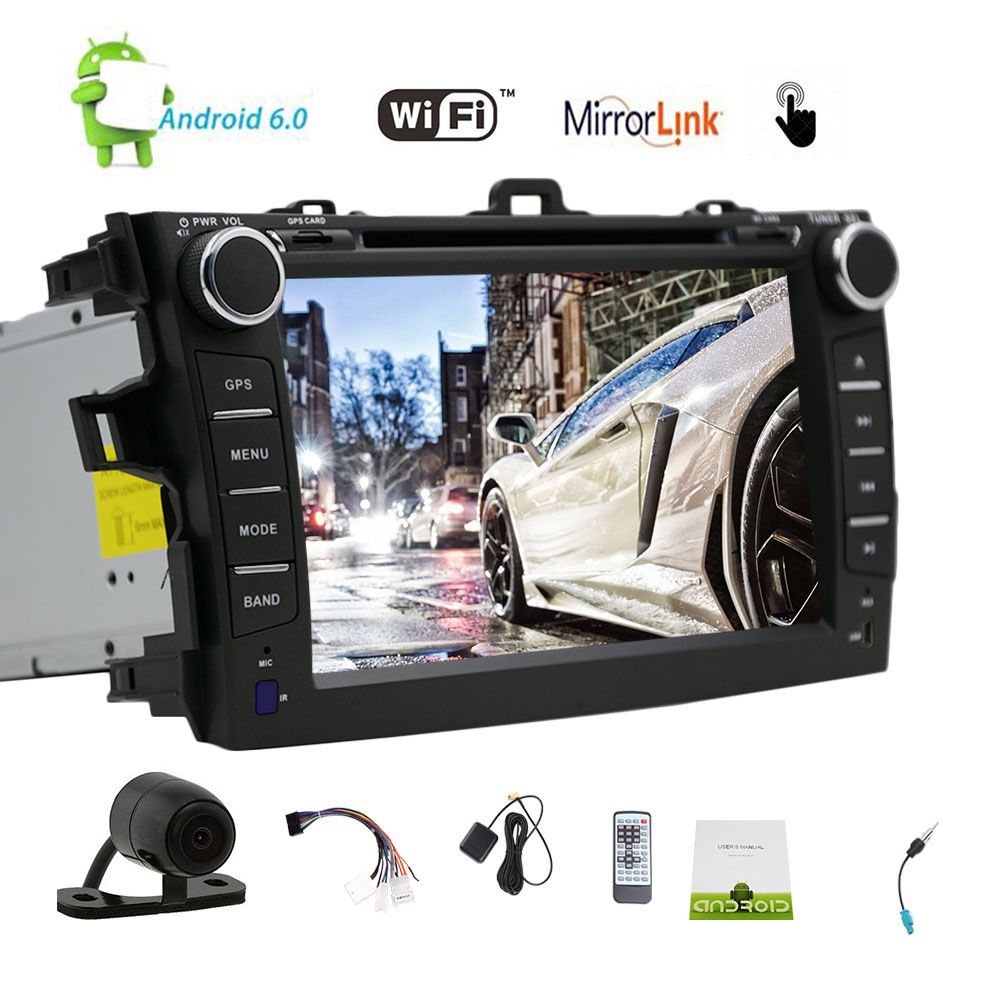 EinCar Android 6.0 Car Stereo Quad Core 7'' HD Touch Screen Car DVD Player GPS Navigation Auto Radio Entertainment System Bluetooth/WiFi Cheap Black Dvd ...