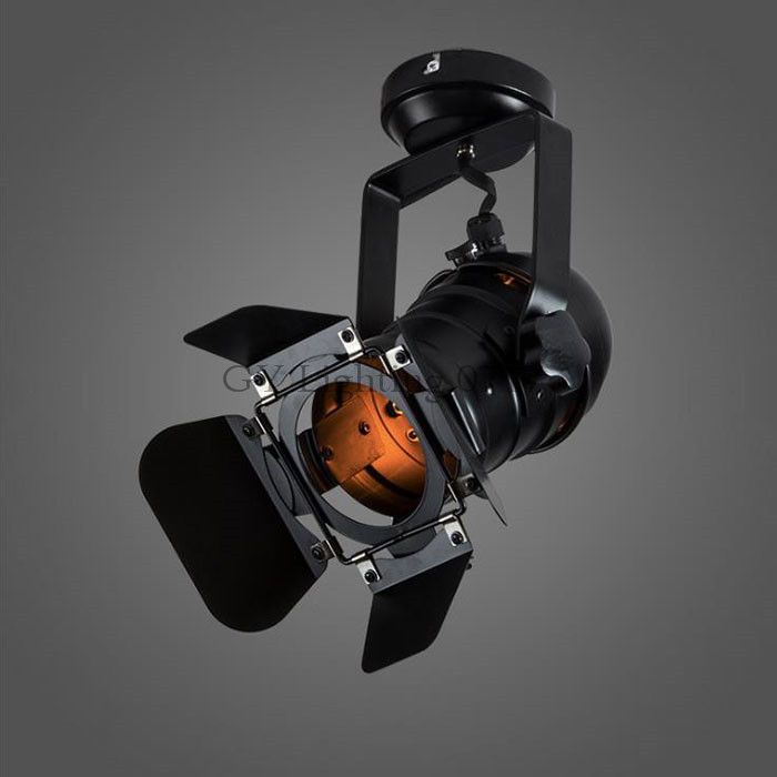 2018 110 240v Vintage Edison Bulb Theater Spotlights Ceiling Light