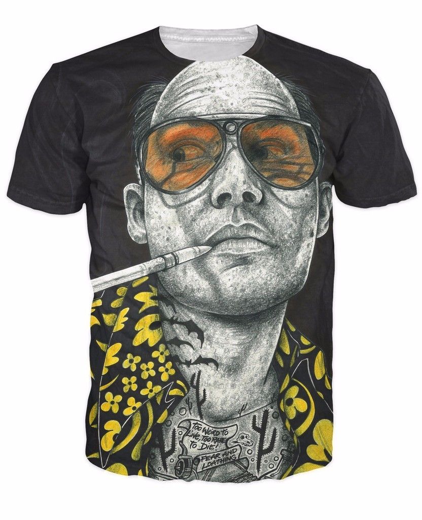 fear and loathing t shirt uk