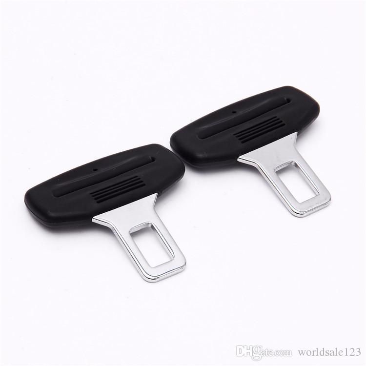Car Seat Safety Belt Bent Buckle Clip Replacement Universal Protective Lock Adjustment Styling