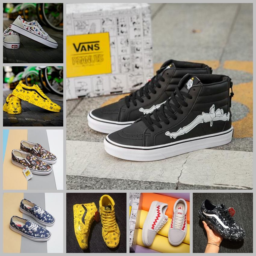 zapatillas old skool vans x peanuts zapatillas old skool vans x peanuts