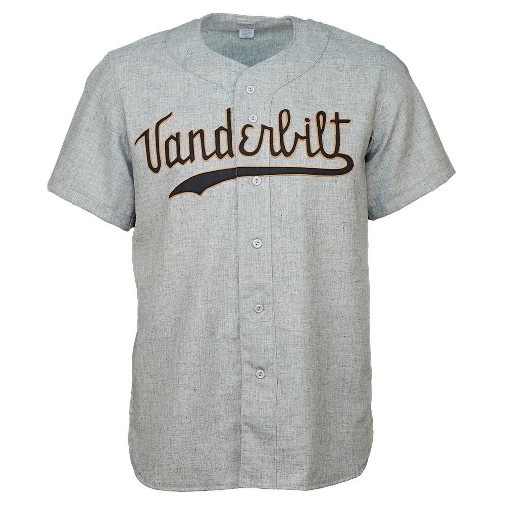 2019 Vandy Vanderbilt Commodores 1960 Road Jersey Double Stiched
