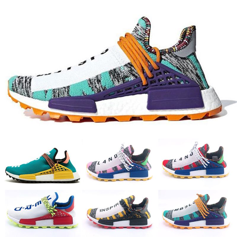 2019 Ankunft Human Race X HU Laufschuhe Spieces Herren Sportschuhe Pharell Williams Damen Trainer Schuhe Luxus Designer Sneakers 36 47 2019 Ankunft Human Race X HU Laufschuhe Spieces Herren Sportschuhe Pharell Williams Damen Trainer Schuhe Luxus Designer Sneakers 36 47