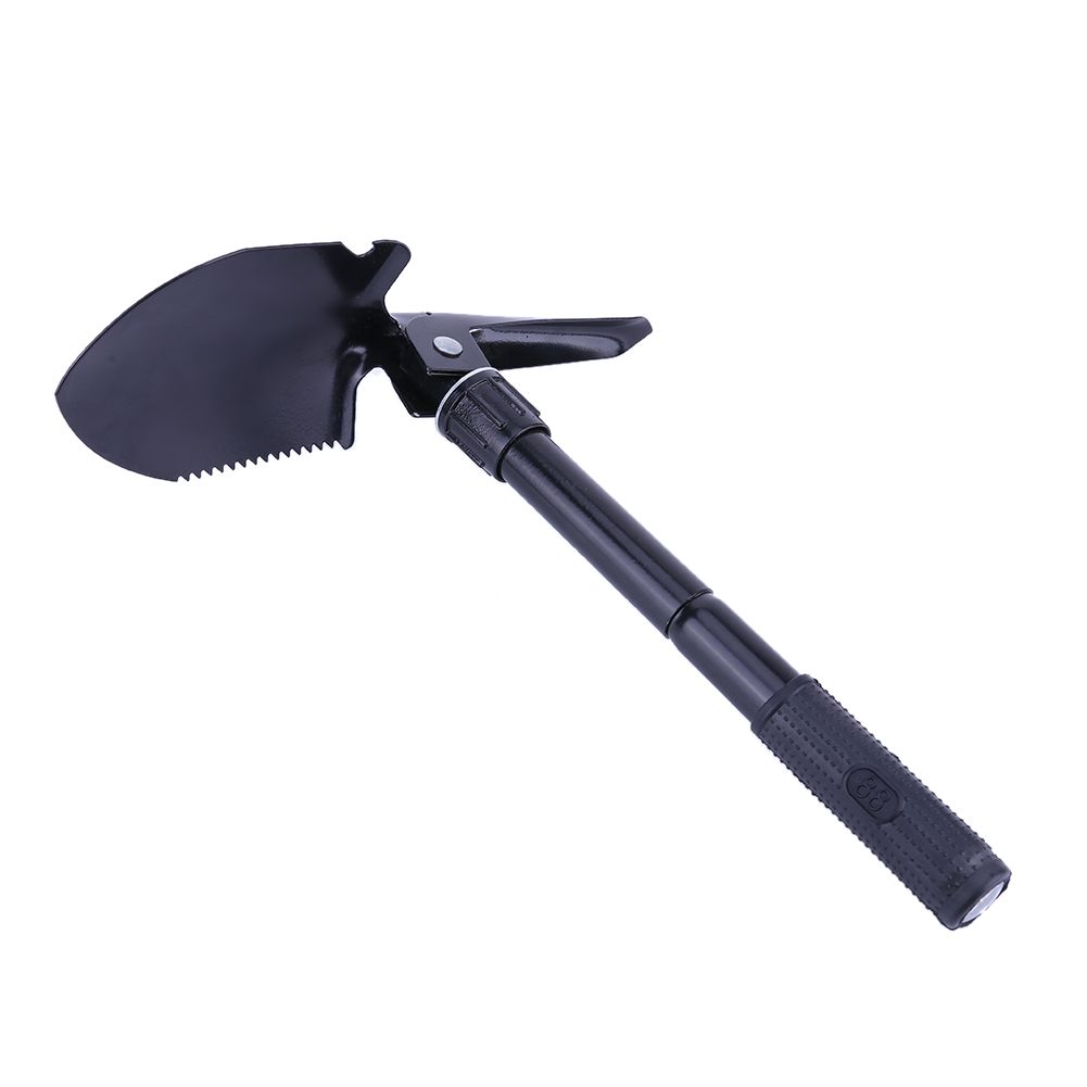 3 In 1 Multi Function Ultra Lightweight Survival Folding Shovel Spade Trowel Portable Camping