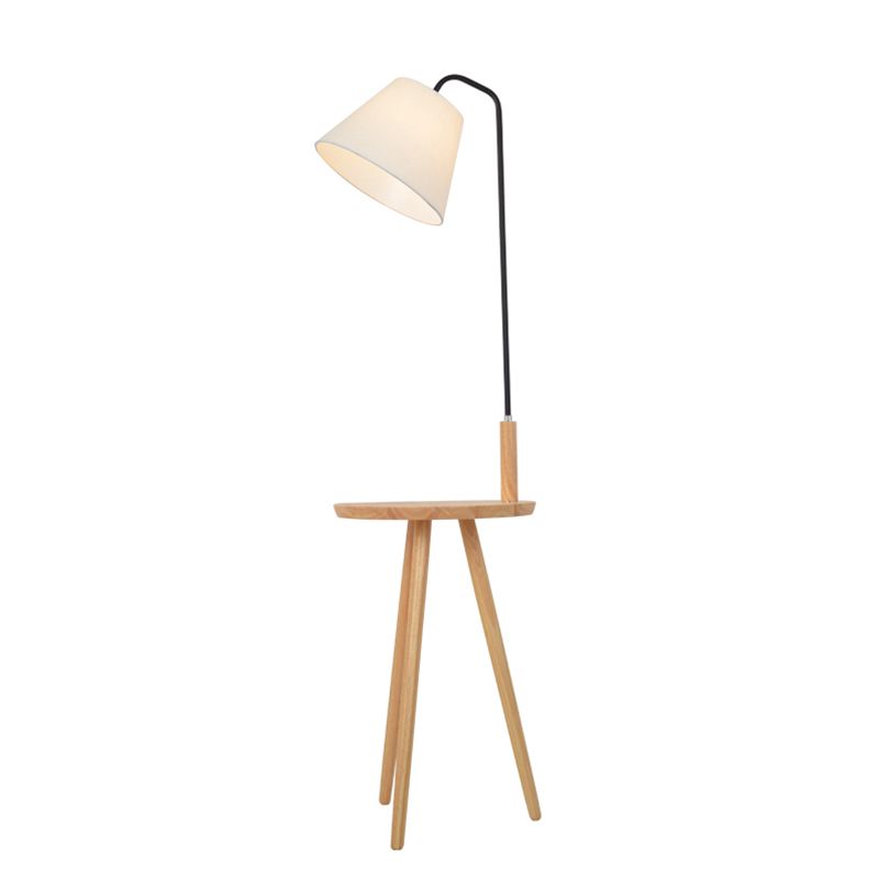 2018 Nordic Style Floor Lamp Lights Oak Wood Table Simple Fashion 2018 Nordic Style Floor Lamp Lights Oak Wood Table Simple Fashion Design For Living Room Country House Bar Hotel Livingroom From Burty