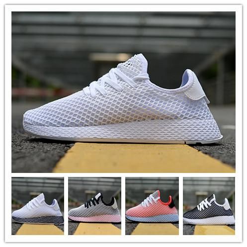 Adidas Deerupt Athletischer Schuh Schwarz Weiss Herren Adidas Deerupt Athletischer Schuh Schwarz Weiss Herren