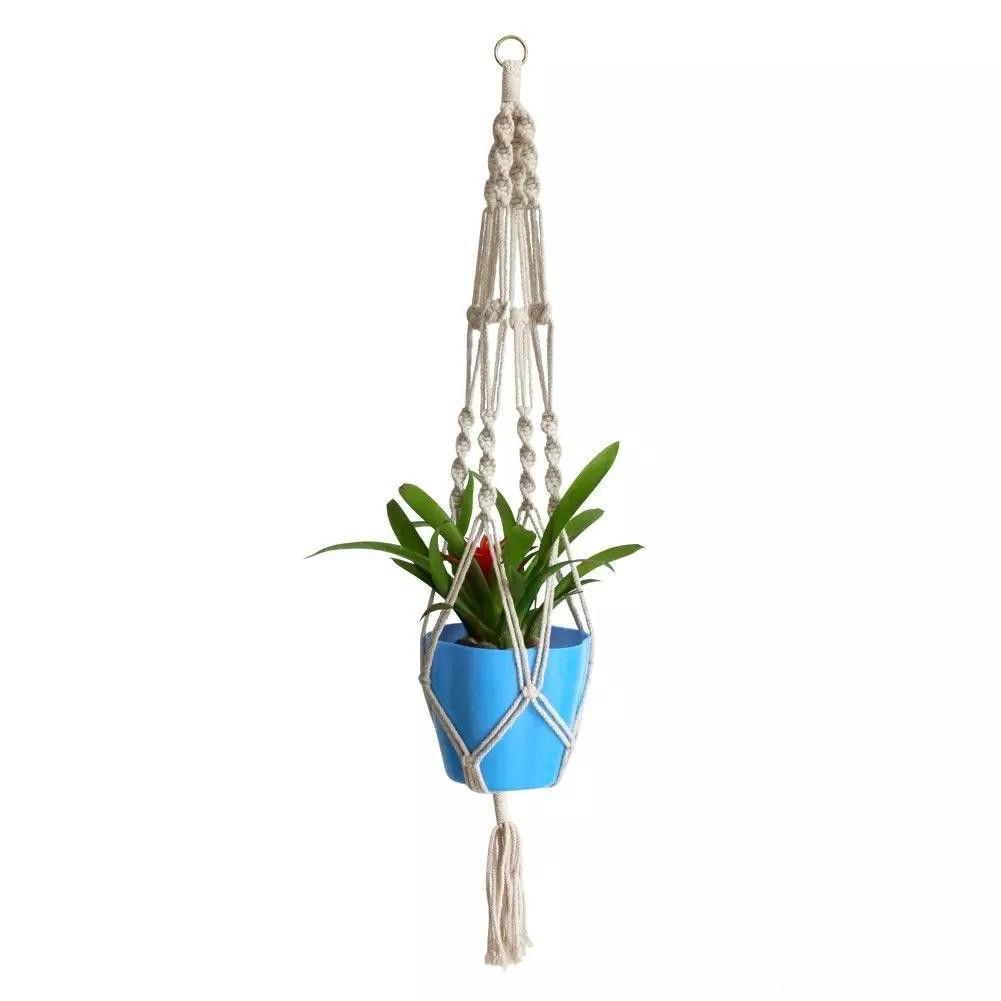 Macrame Plant Hanger Holder Indoor Outdoor Hanging Planter Flower
