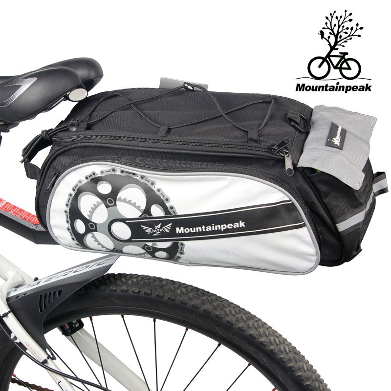 Bicycle Saddle Bag Large Capacity Rainproof Riding Cycling Storage Bike Rack Seat Rear Accessories Mtb Carries Bags