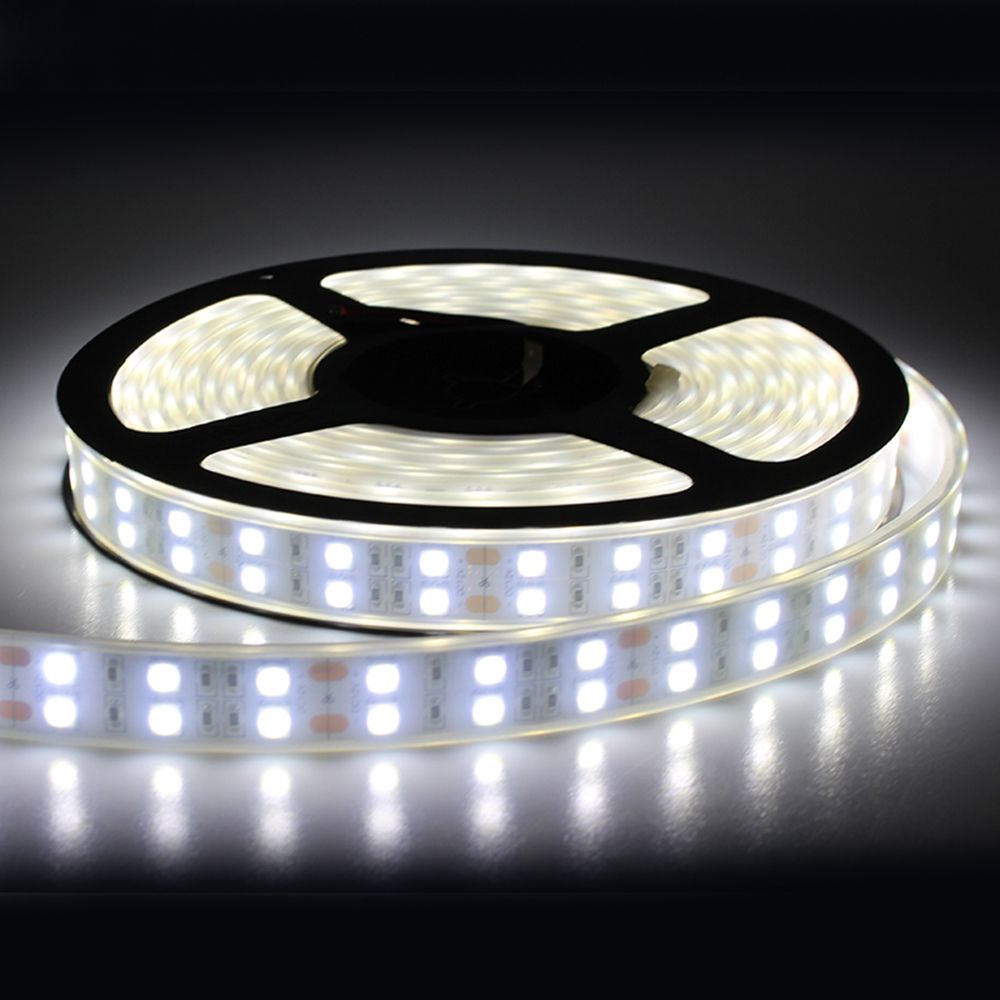 Tanbaby Wateproof Silicone Led Strip Smd 5050 120led M Double Row Tanbaby Wateproof Silicone Led Strip Smd 5050 120led M Double Row Stripe Ribbon Outdoor Lighting 5m 600led Dc12v Rgb Warm White Light Strips